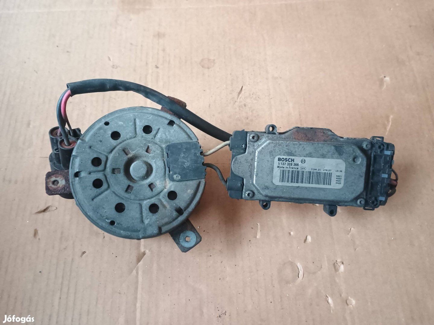 Gyári Ford Focus MK2 ventilátor motor + vezérlő