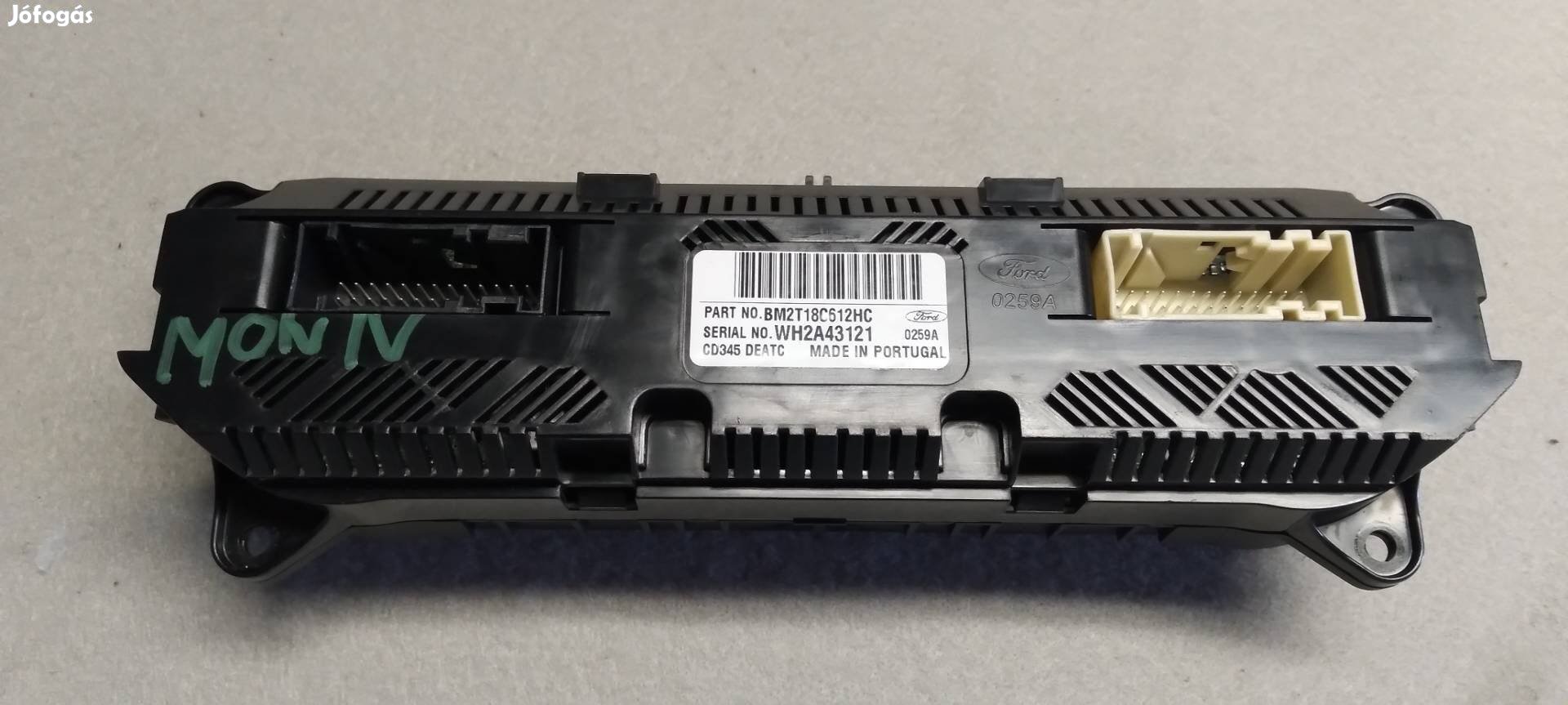 Gyári Ford Mondeo mk4 klíma vezérlőpanel kapcsoló gomb