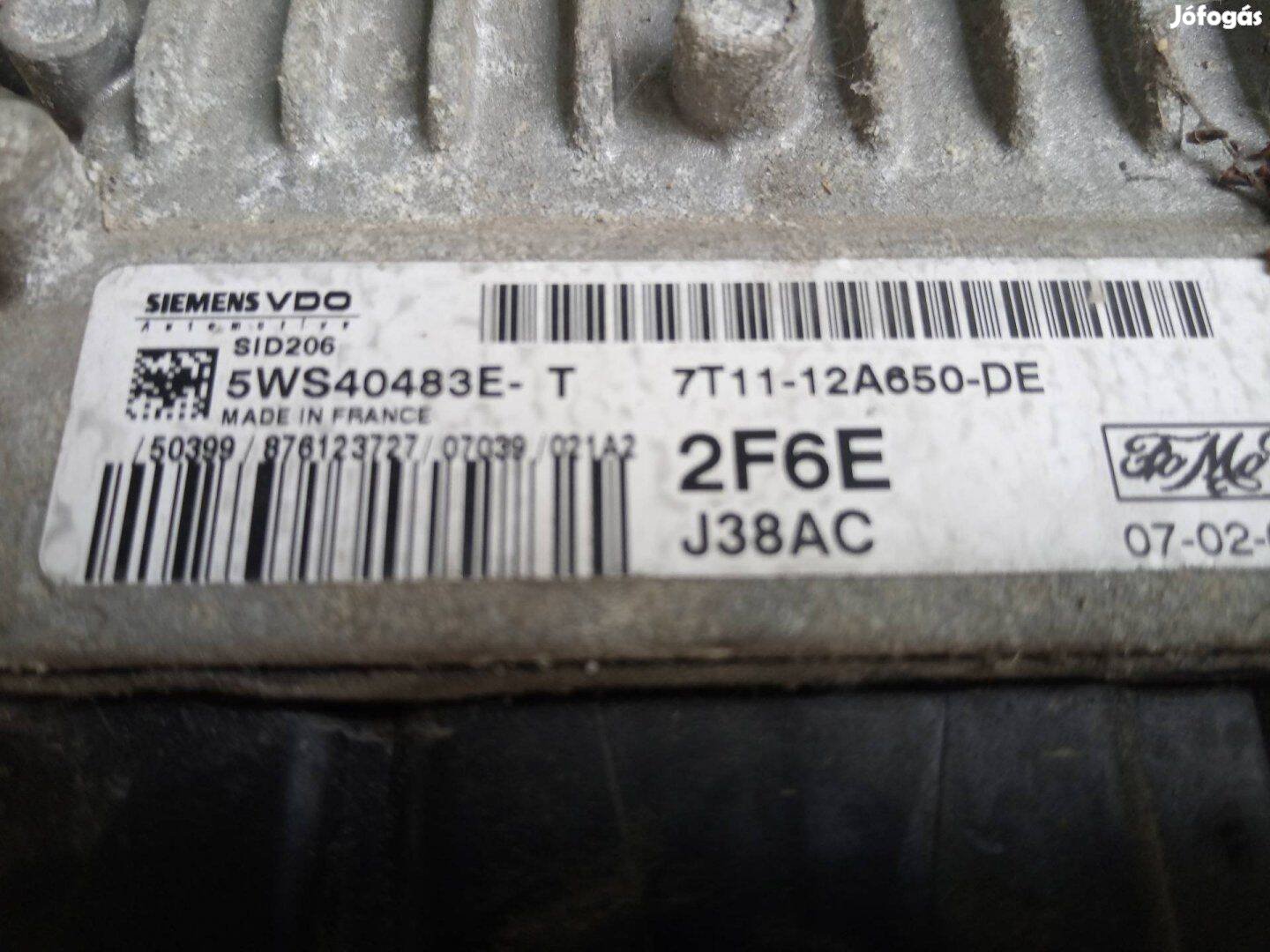 Gyári Ford Transit motor vezérlő komputer elektronika
