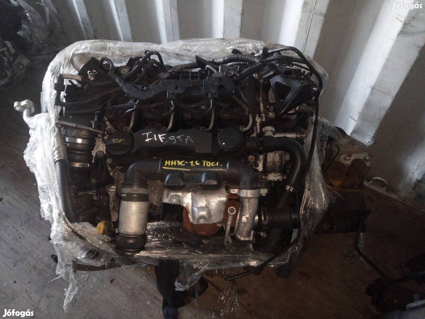 Gyári Ford fiesta mk7 1.6d Hhjc komplett motor+ váltó