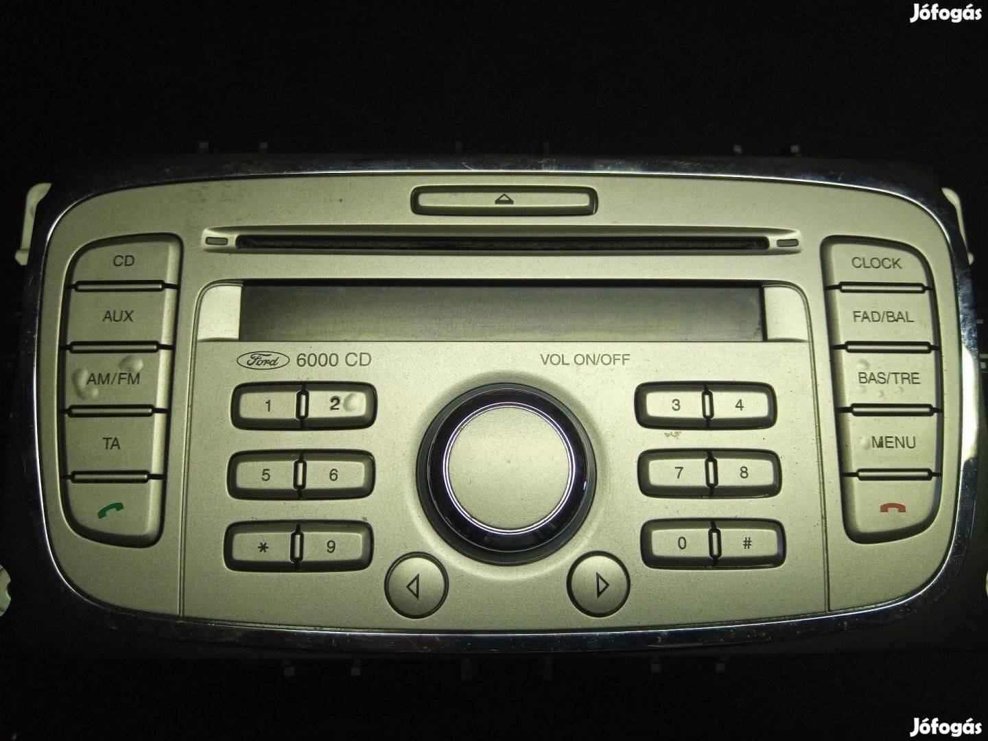 Gyári Ford focus mk2 CD 6000 rádió
