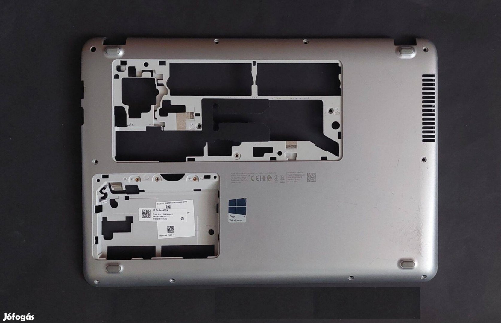 Gyári HP Probook 430 G4 notebook Base Enclosure alsó cover