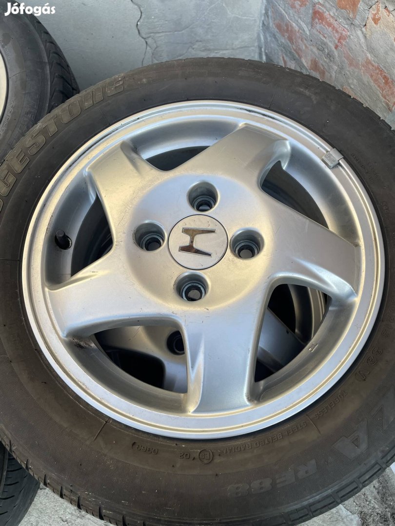 Gyári Honda 15" 4x114.3 alufelni garnitúra eladó 