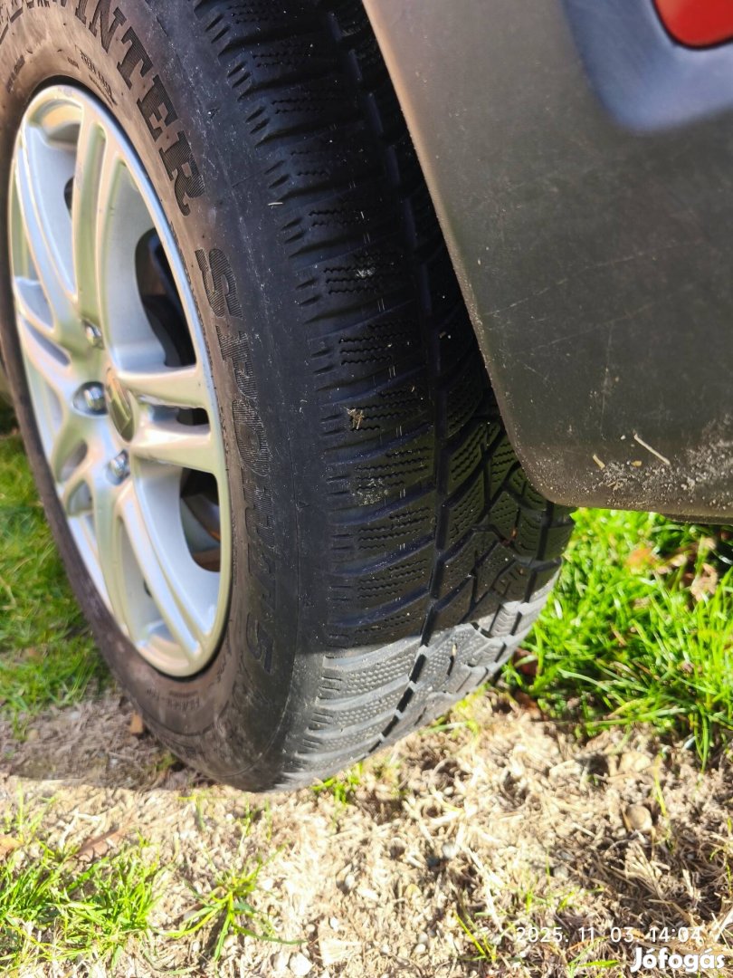 Gyári Honda alufelni 16-os téligumival