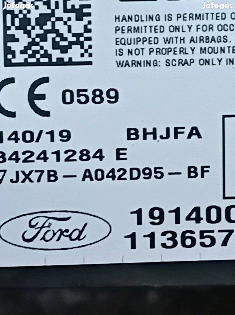 Gyári Jx7B-A042D95- BF Ford focus mk4 függöny légzsák