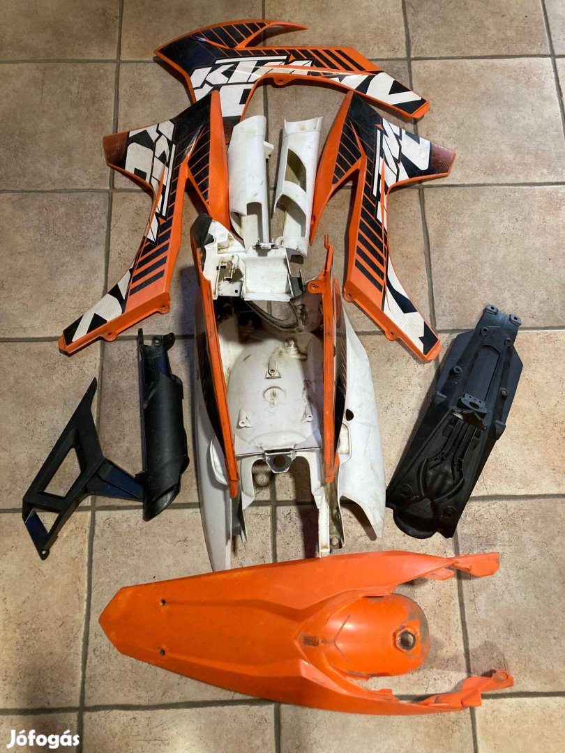 Gyári KTM EXC Idomszett