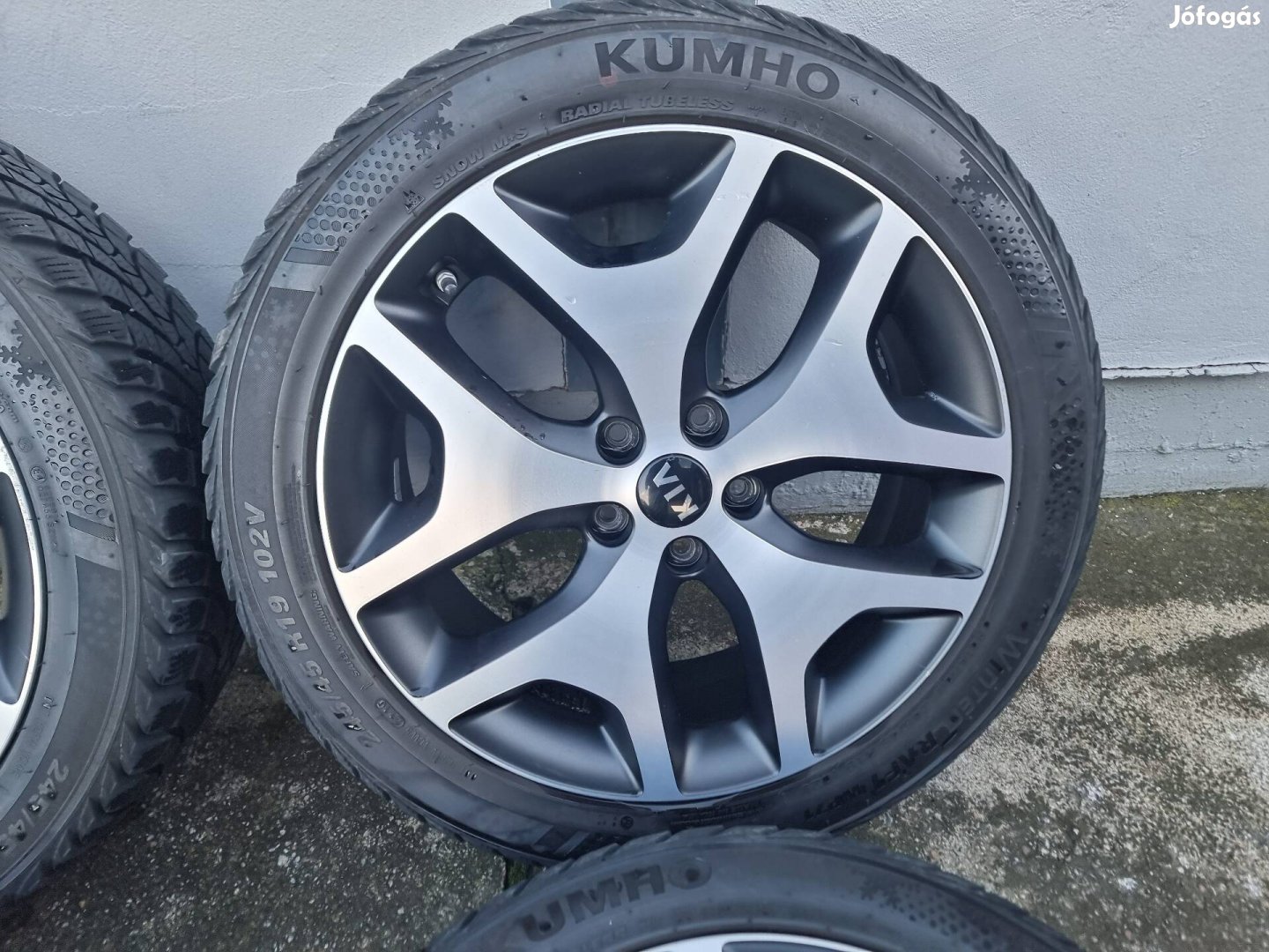 Gyári Kia Sportage 19"-os alufelni