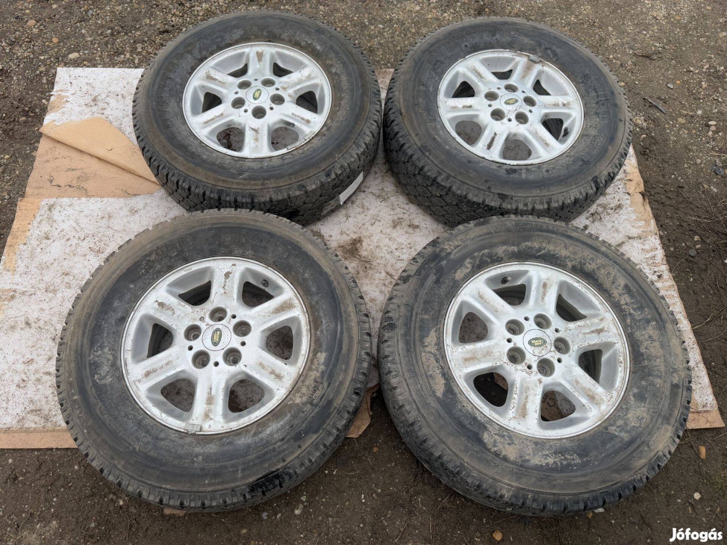 Gyári Land Rover Freelander 215/80 R15 alufelni RRC114770 15 col, 15 c