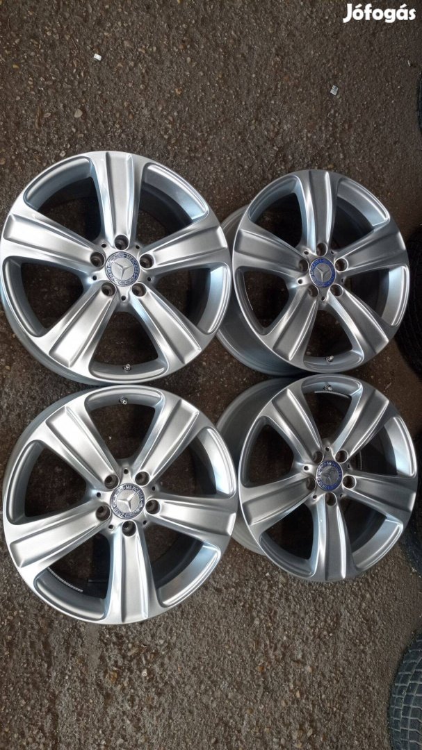 Gyári Mercedes 5x112 lyukosztású 18 colos szép állapotú használt