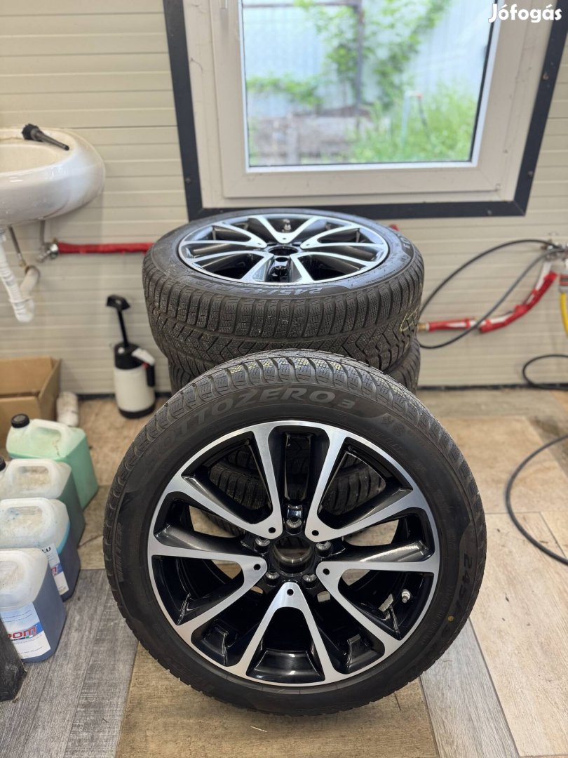 Gyári Mercedes-Benz E osztály alufelni téli gumival r18
