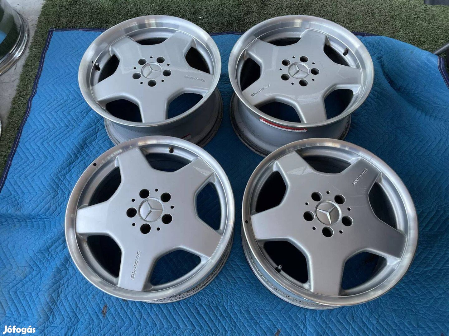 Gyári Mercedes-Benz Monoblock alufelni, felni 18" 5x112 két széles