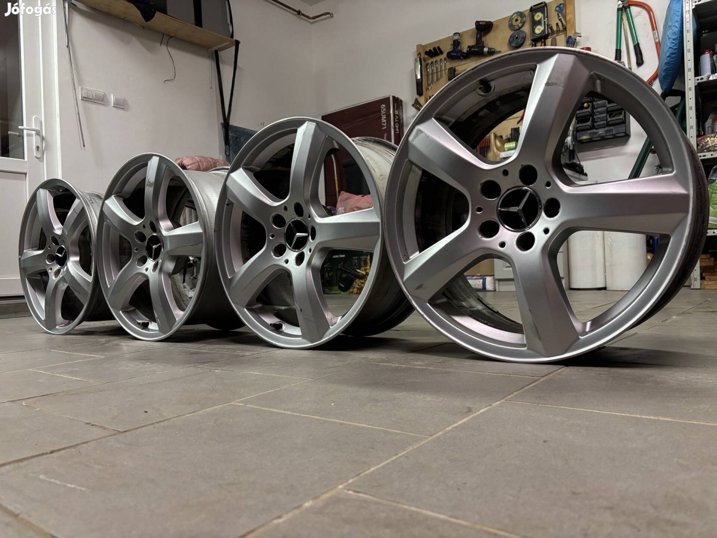 Gyari Mercedes Benz cls 8,5-9,5x18 et34,5-48 alufelni