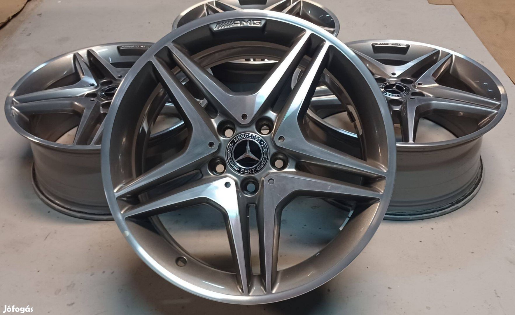 Gyári Mercedes W176 AMG alufelnik 5x112 7,5x18 ET42,5 4db