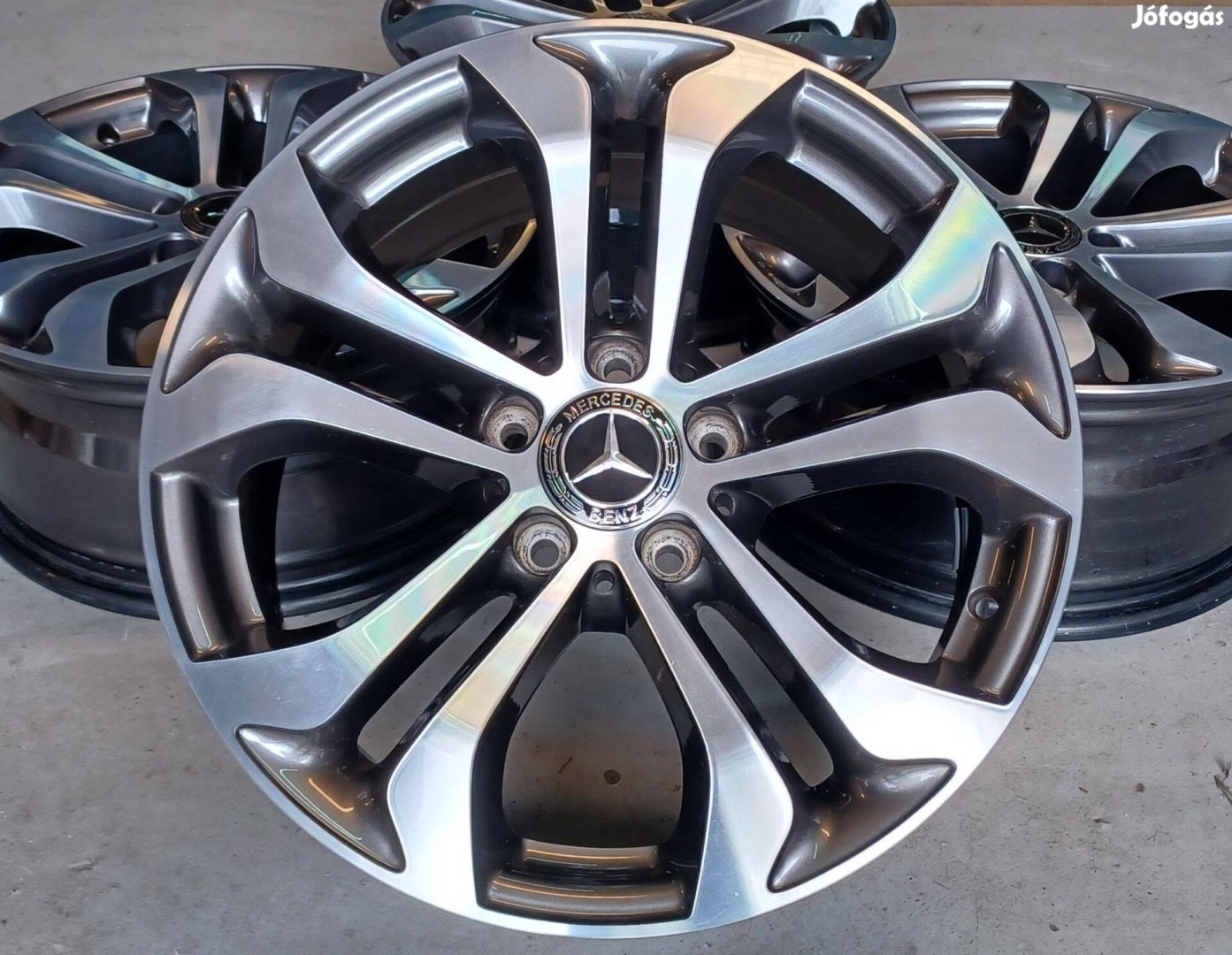 Gyári Mercedes W253 GLC 5x112 7,5x17 ET36 4db