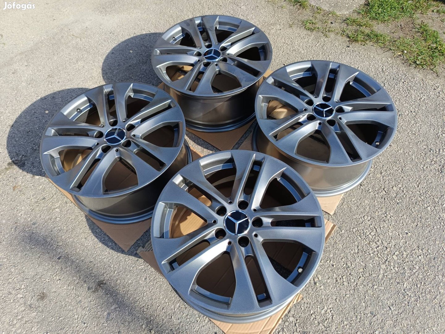 Gyári Mercedes alufelni 17" 5x112