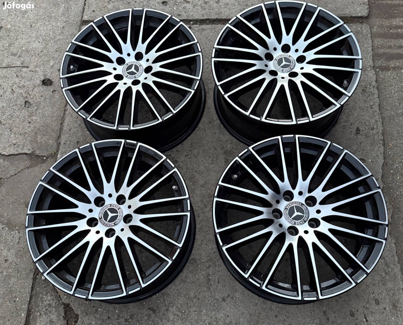 Gyári Mercedes bicolor C osztály alufelni