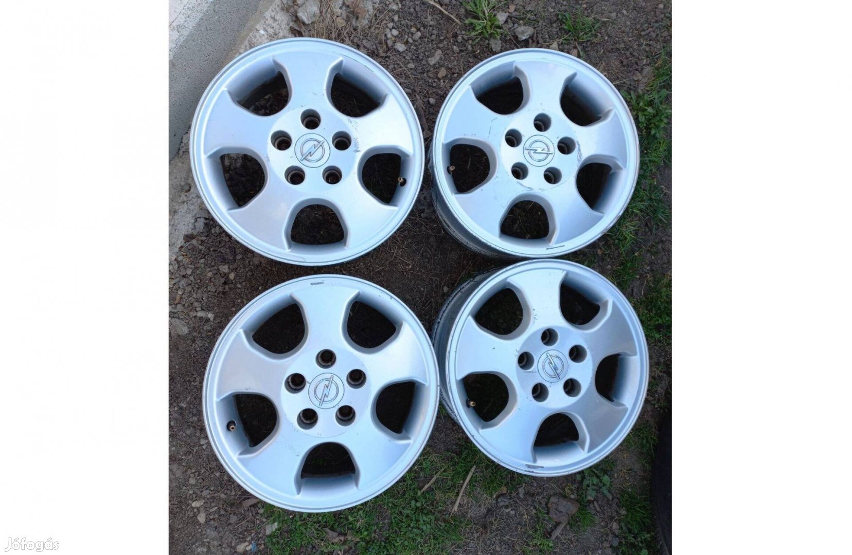Gyári Opel 5X110 15 colos alufelnik!