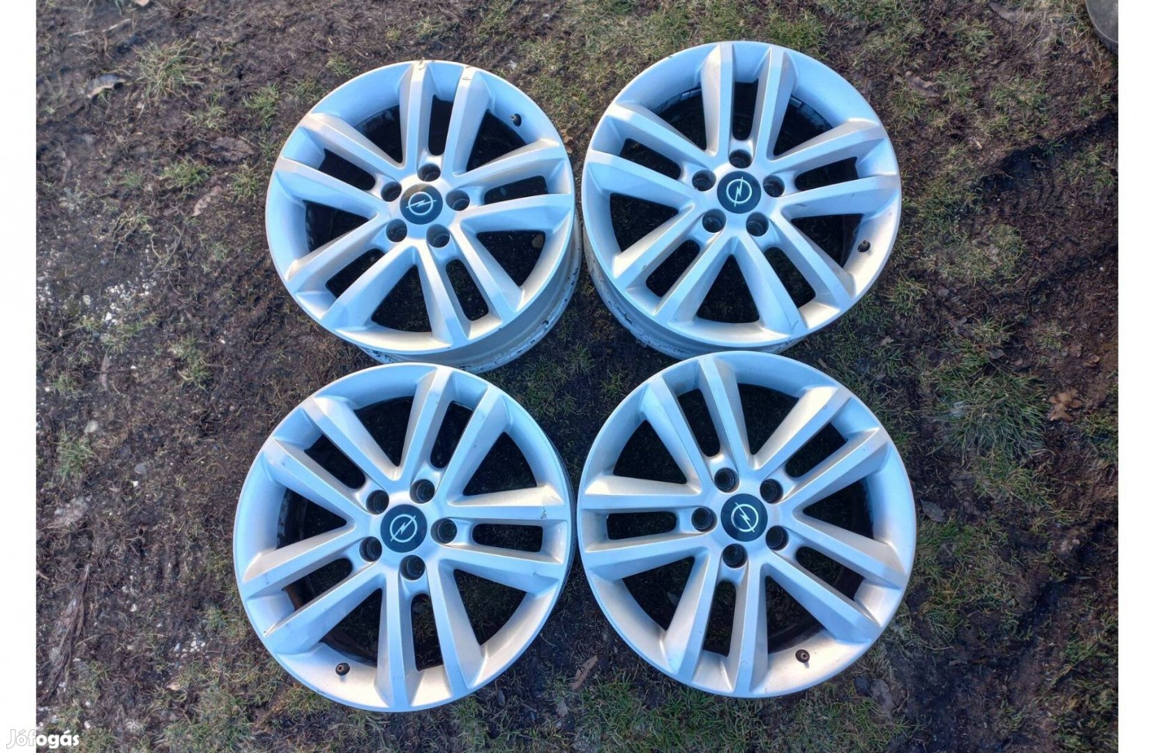 Gyári Opel 5x110 17 colos alufelnik!
