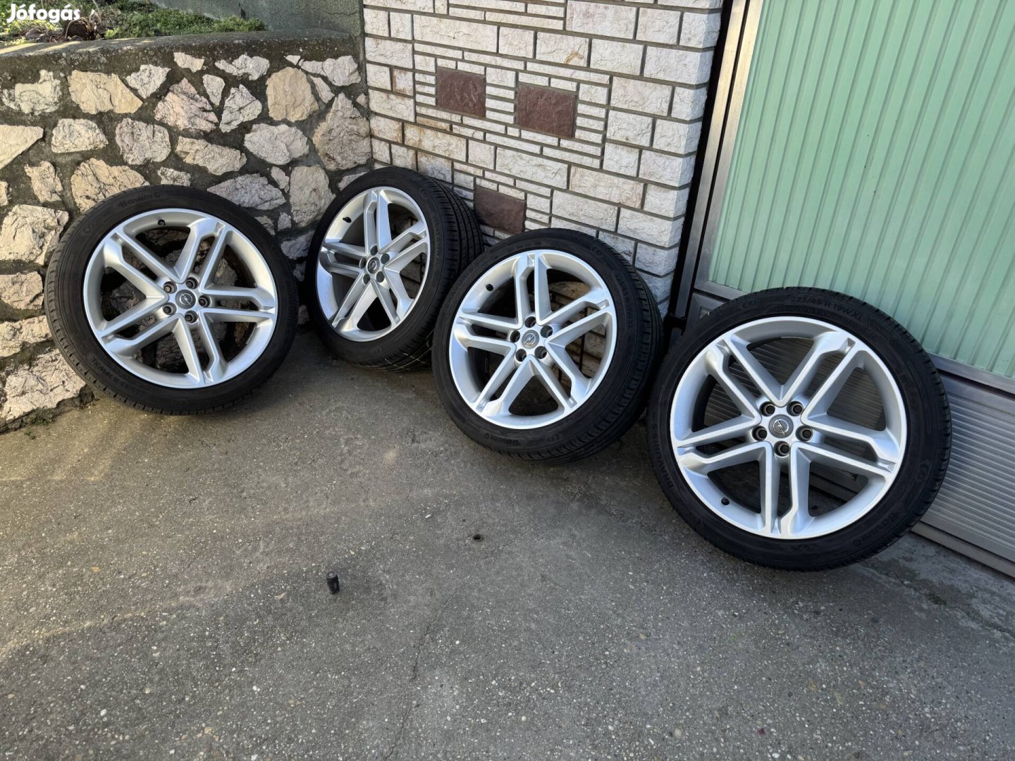 Gyári Opel Alufelni + Nyári Gumi 19"