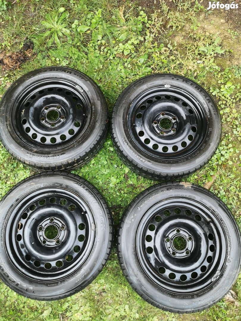 Gyári Opel acél felni szett 5x110 r15 