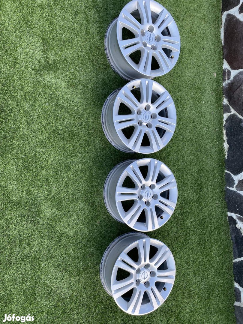 Gyári Opel alufelni garnitúra, 5x110, 6,5x16