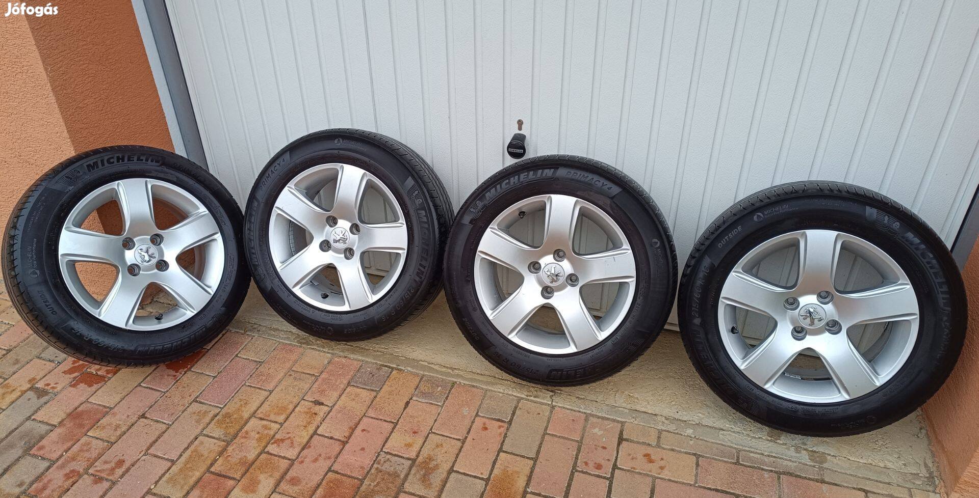 Gyári Peugeot 7Jx16 4x108 ET32 alufelni garnitúra