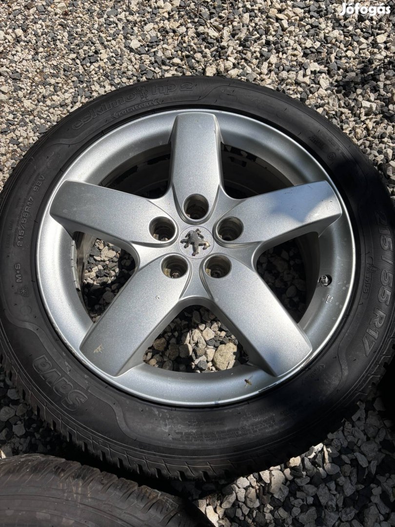 Gyari Peugeot 7x17 et48 5x108 alufelni teligumival