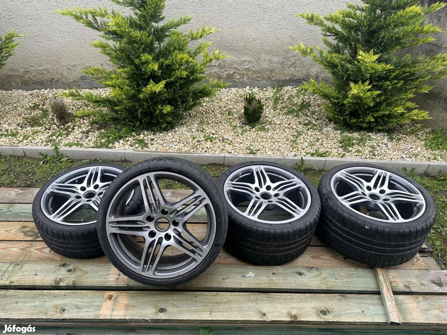 Gyári Porsche (911,997) könnyűfém garnitúra