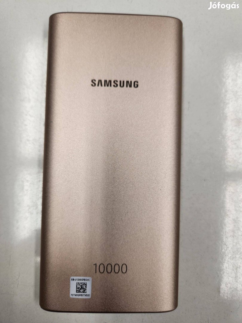 Gyári Samsung Powerbank USB és C kábellel Vezeték nélküli töltés is