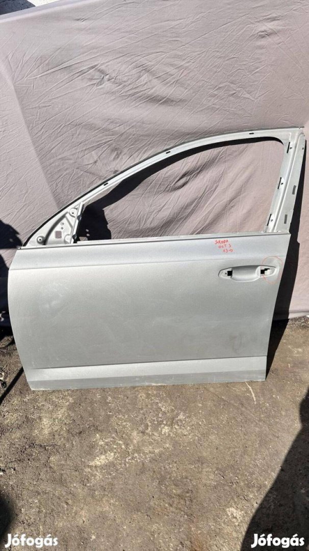 Gyári Skoda octavia 3 bal első ajtó
