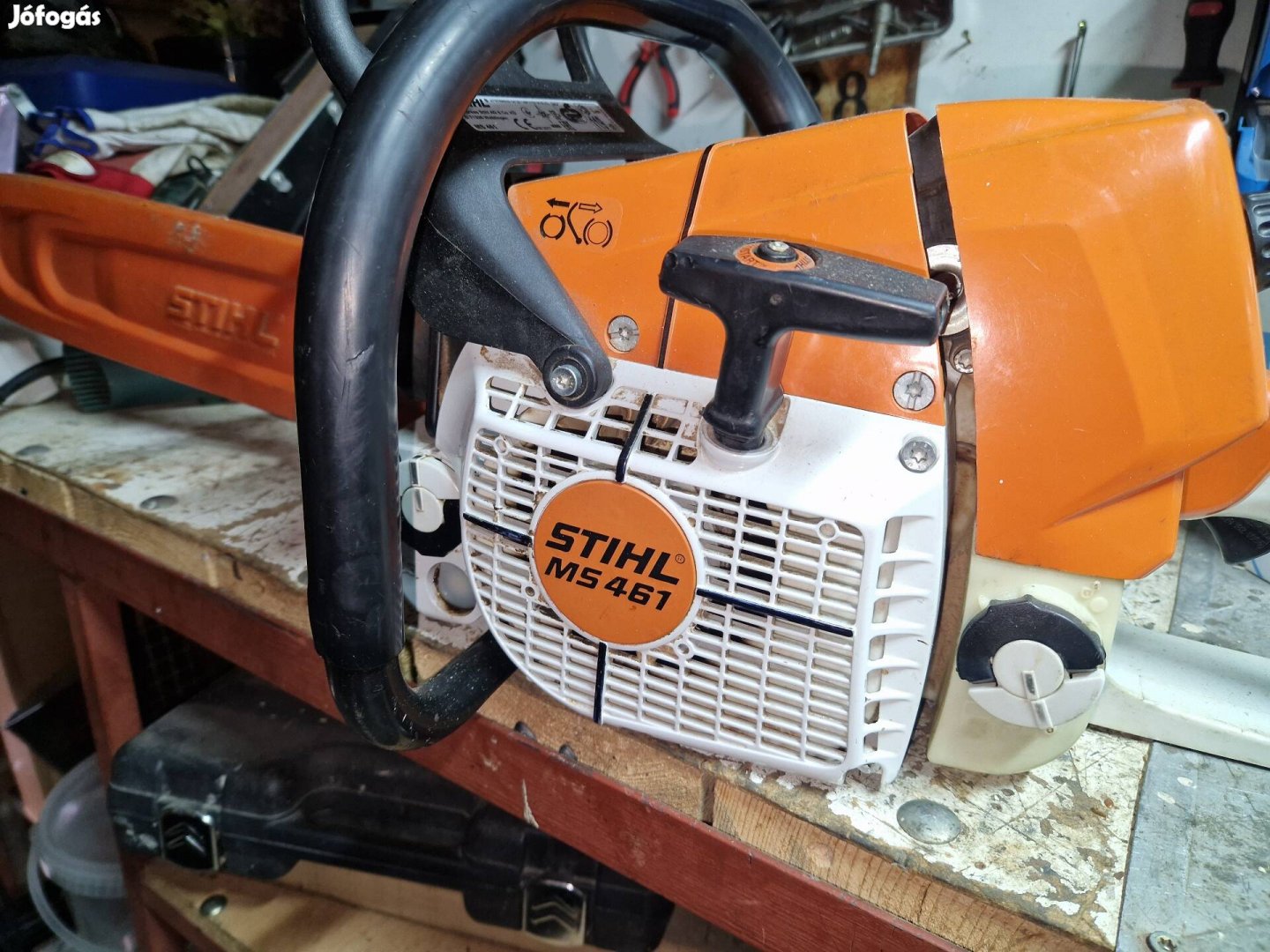 Gyári Stihl MS 461 es láncfűrész