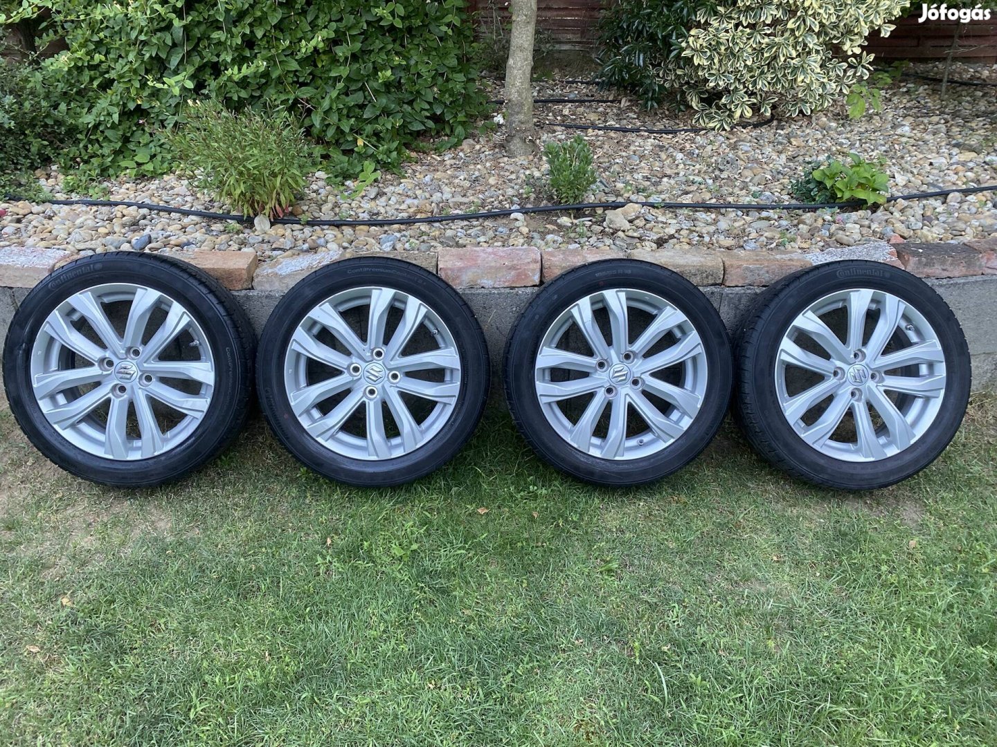 Gyári Suzuki Swift 4x100 16col 185/55r16 jó nyári gumikkal 110e/4db