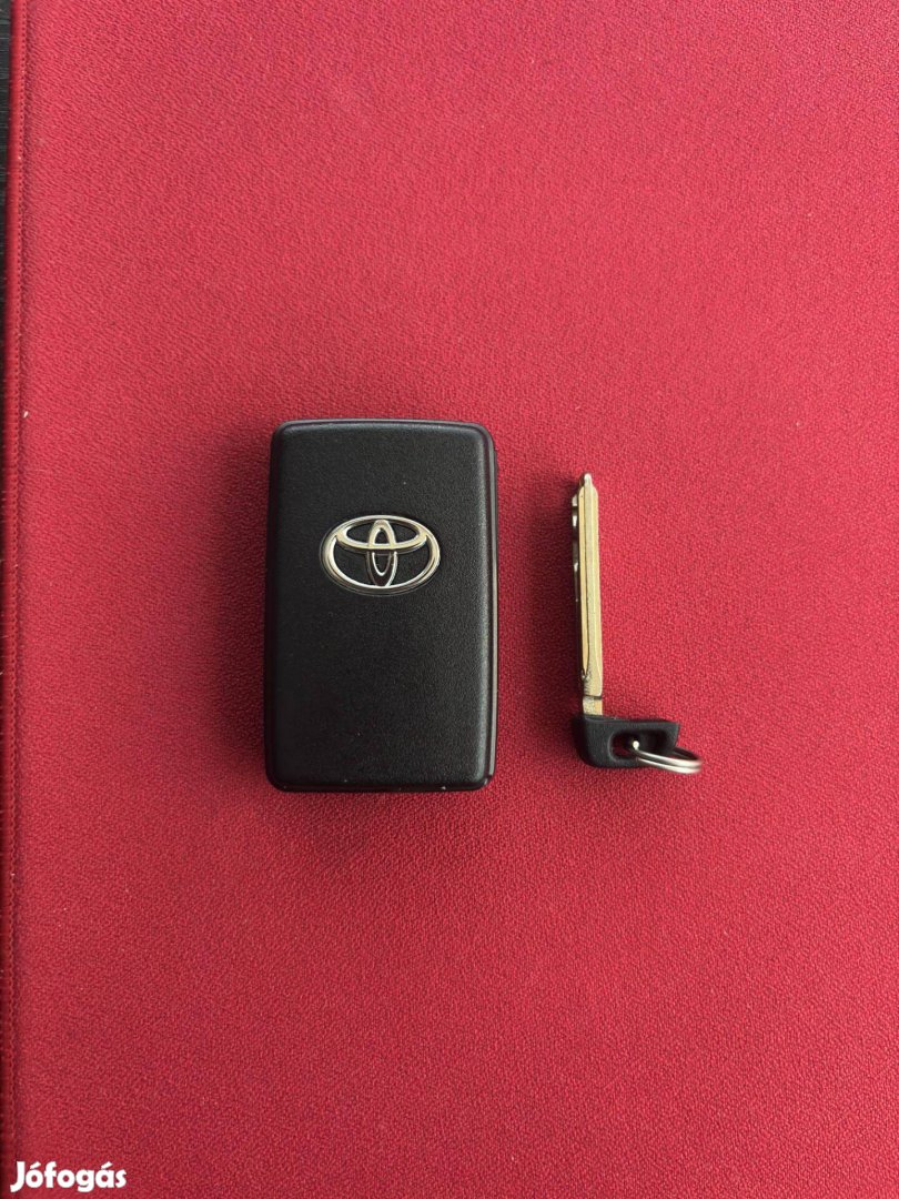 Gyári Toyota B90EA 2 gombos komplett kulcs, távirányitó (Rav4, Auris,