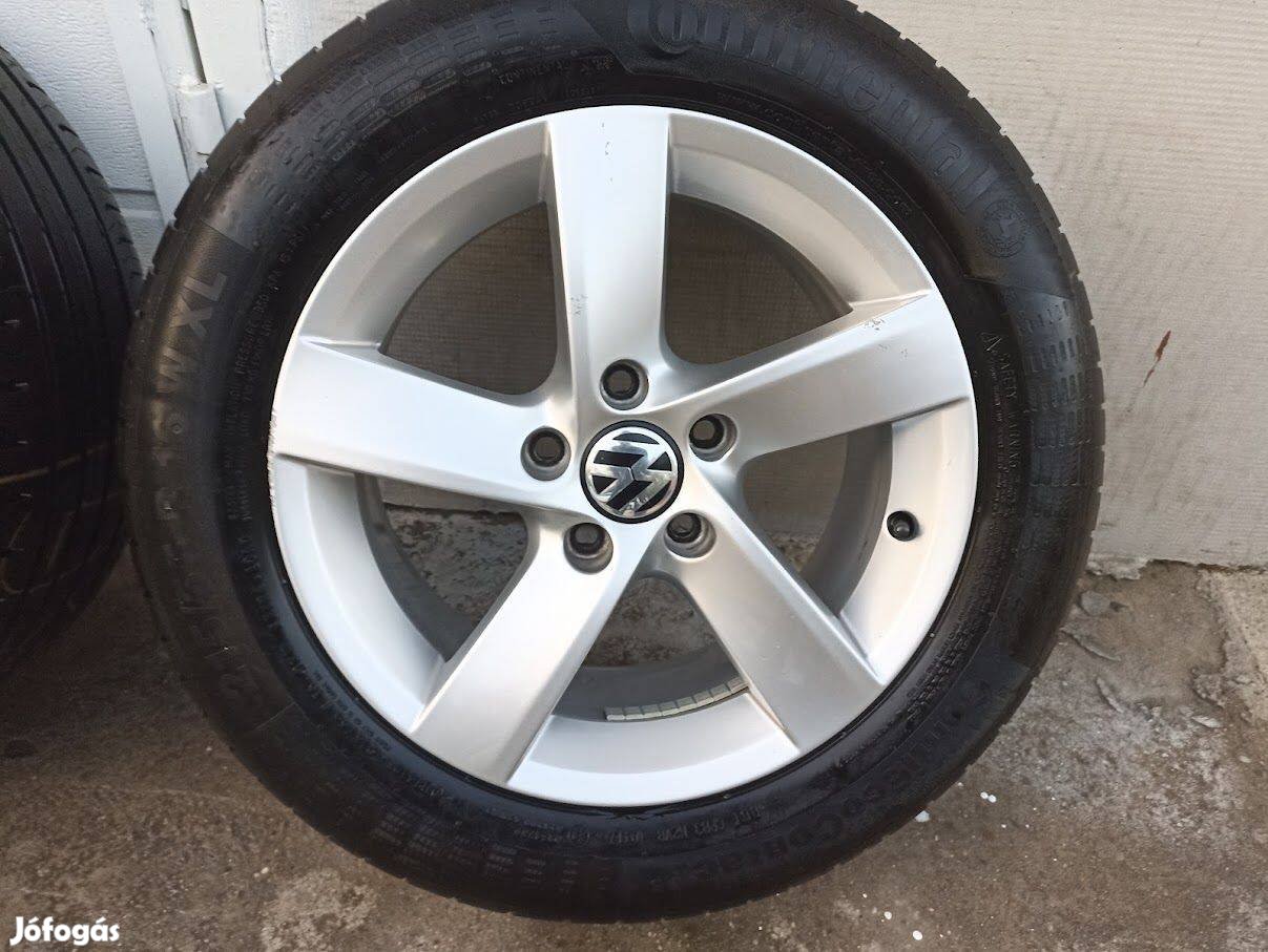 Gyári VW Alufelni 5x112 R16 Nyárigumival vagy gumi nélkül