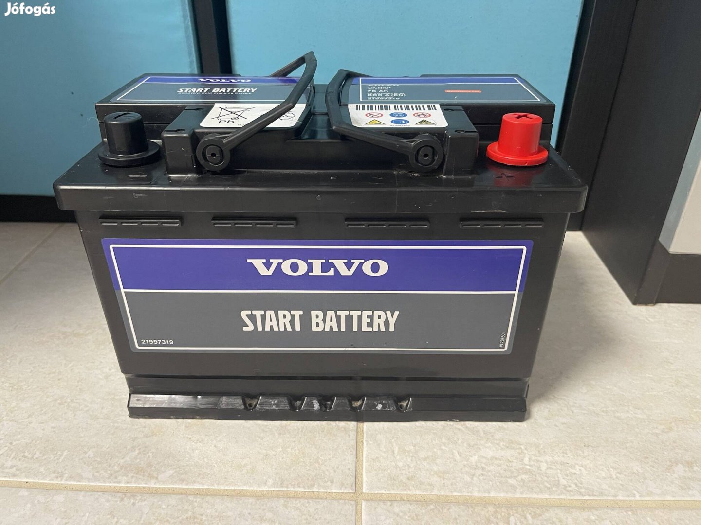 Gyári Volvo 75 Ah akkumulátor