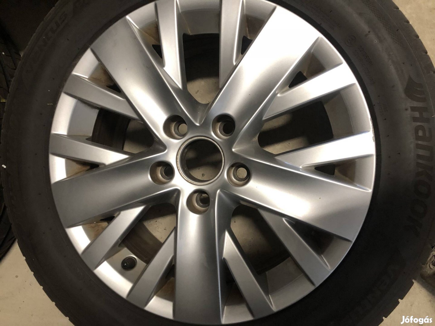 Gyári Vw 5x112 16" alufelni felni 205/55r16 nyarigumikkal