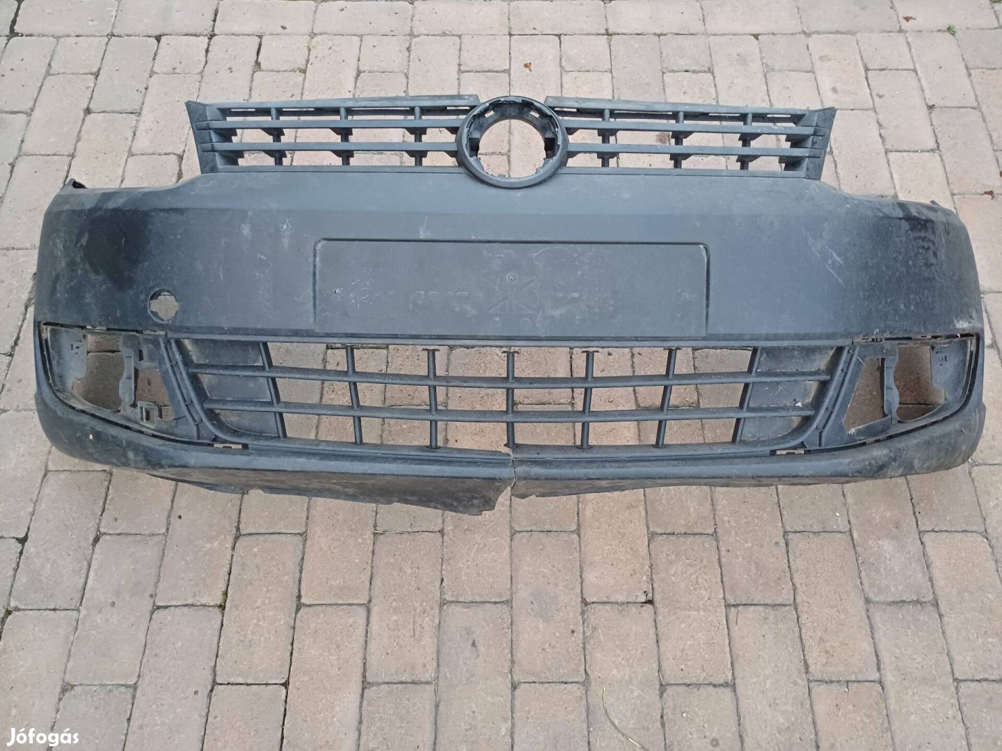 Gyári Vw Volkswagen Caddy első lökhárító 2010-2015