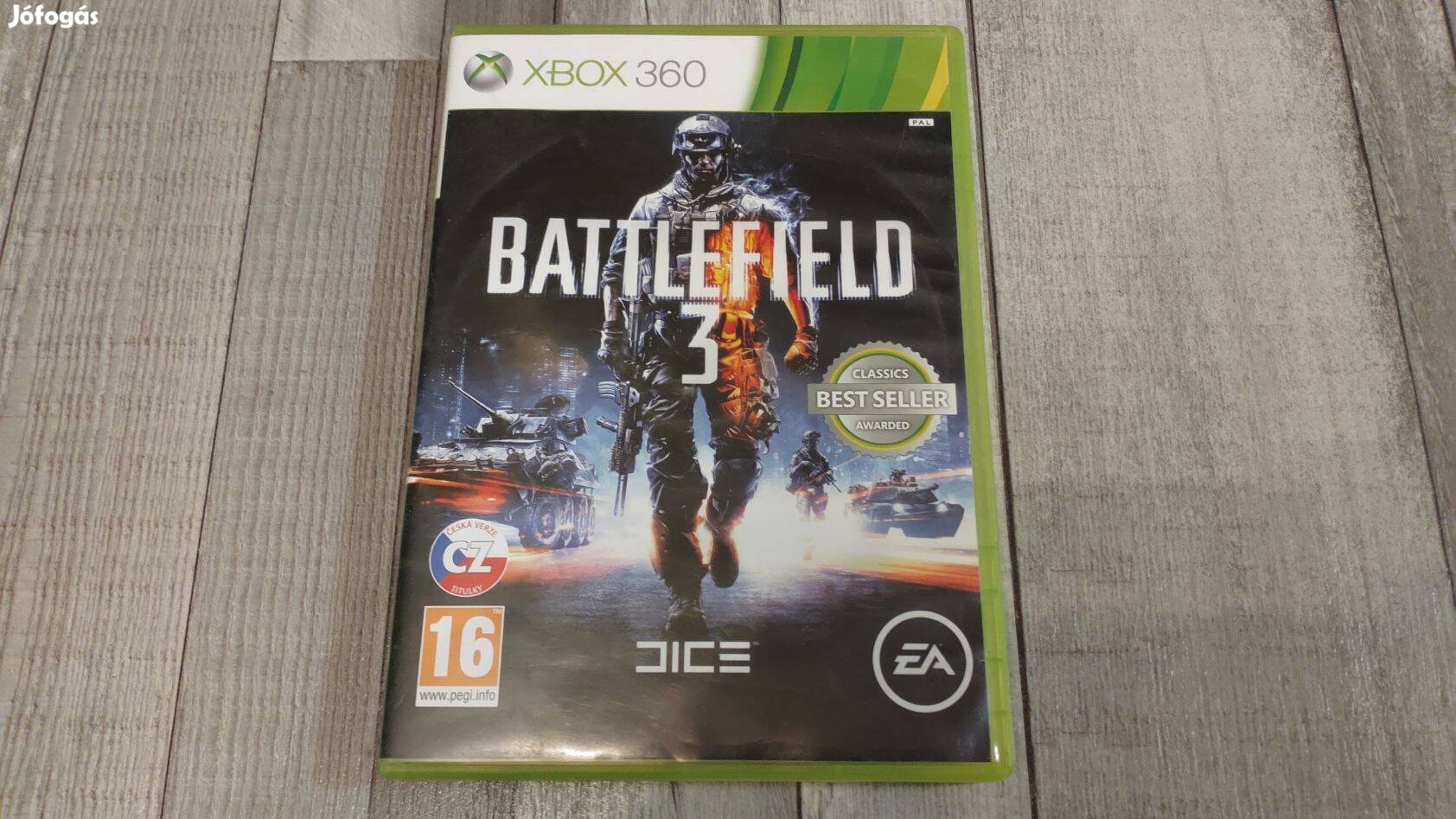 Gyári Xbox 360 : Battlefield 3 - Xbox One És Series X Kompatibilis !