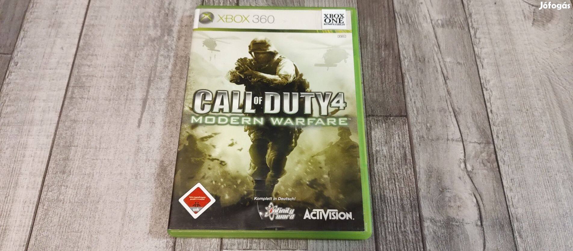 Gyári Xbox 360 : Call Of Duty 4 Modern Warfare - Német