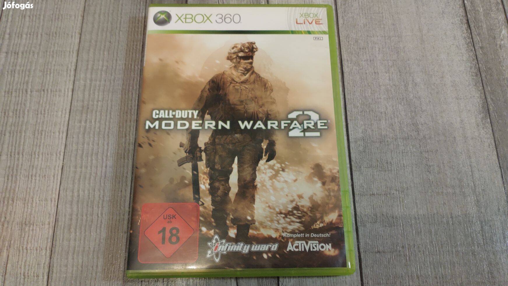 Gyári Xbox 360 : Call Of Duty Modern Warfare 2 - Német