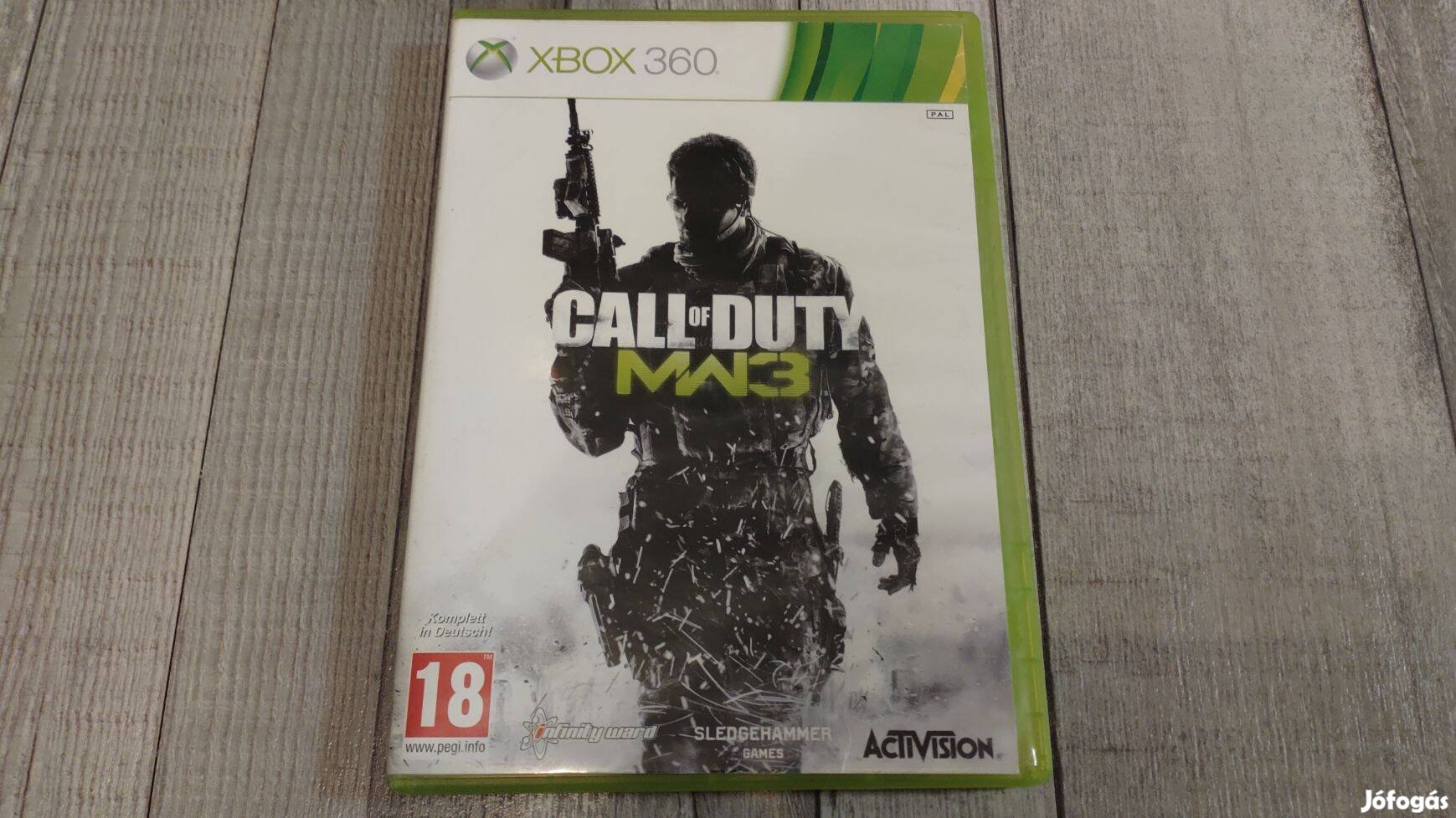 Gyári Xbox 360 : Call Of Duty Modern Warfare 3 - Német