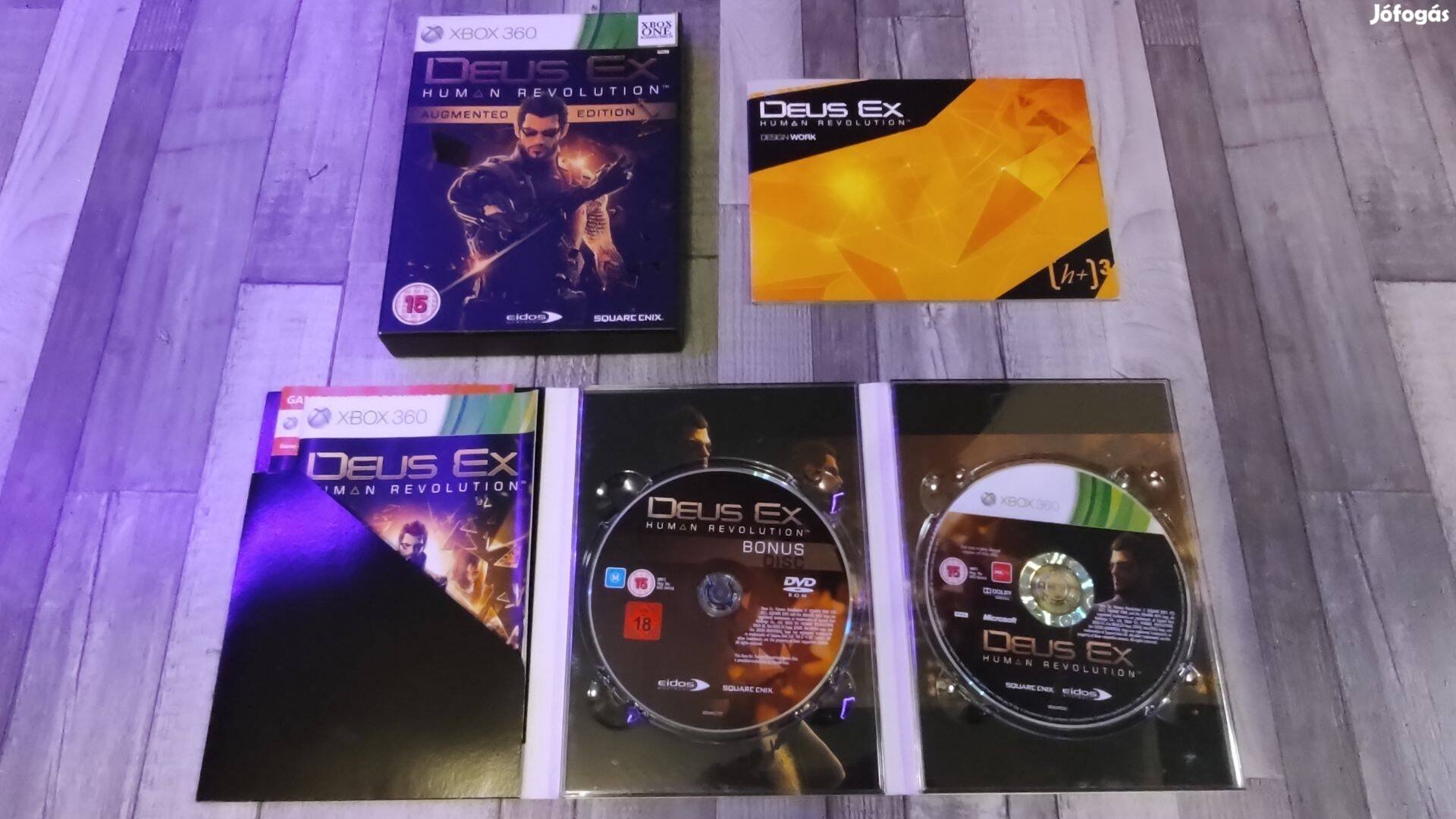 Gyári Xbox 360 : Deus Ex Human Revolution Augmented Edition - Gyűjtői