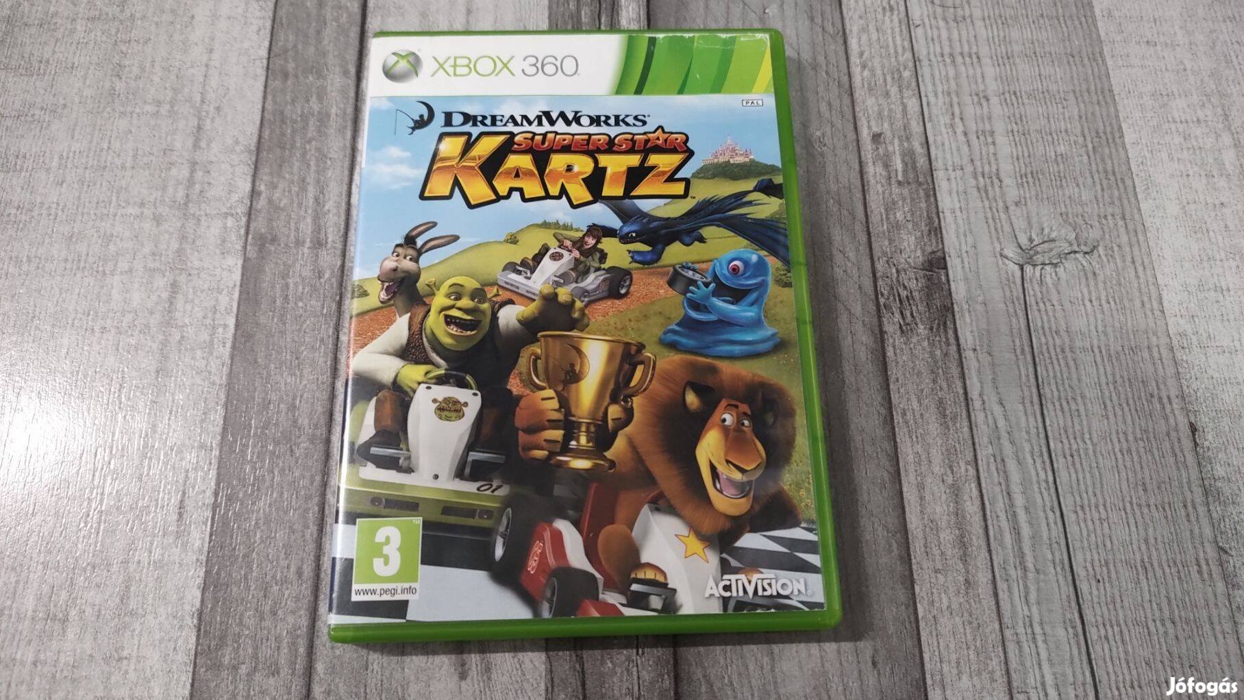 Gyári Xbox 360 : Dreamworks Super Star Kartz - Ritka !