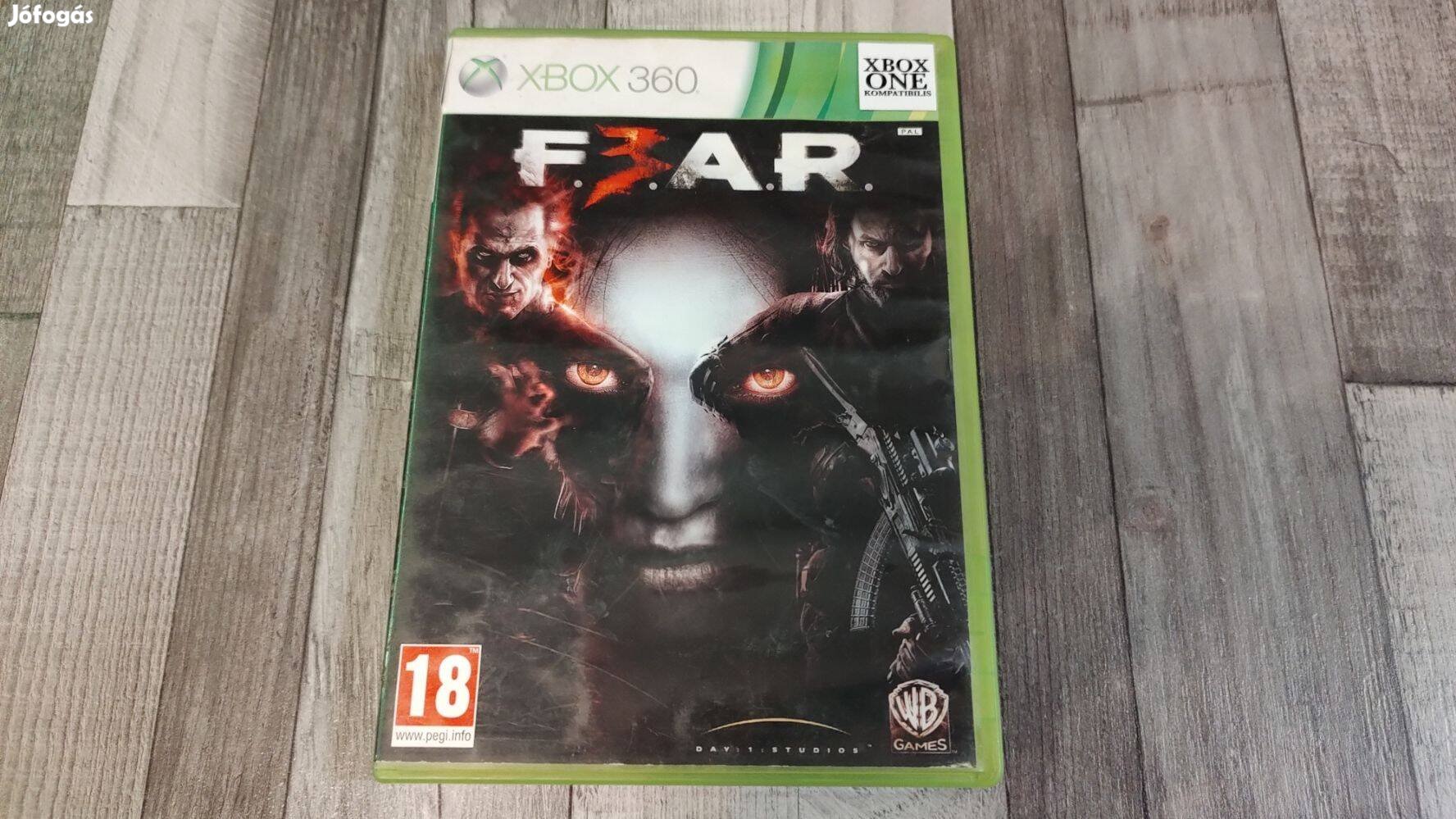 Gyári Xbox 360 : FEAR 3 - Xbox One És Series X Kompatibilis !