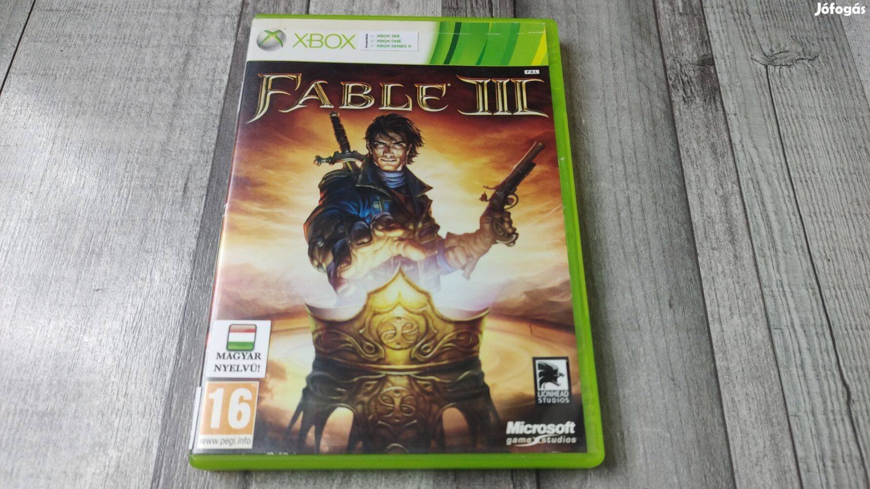 Gyári Xbox 360 : Fable III - Magyar ! - Xbox One És Series X Kompatibi