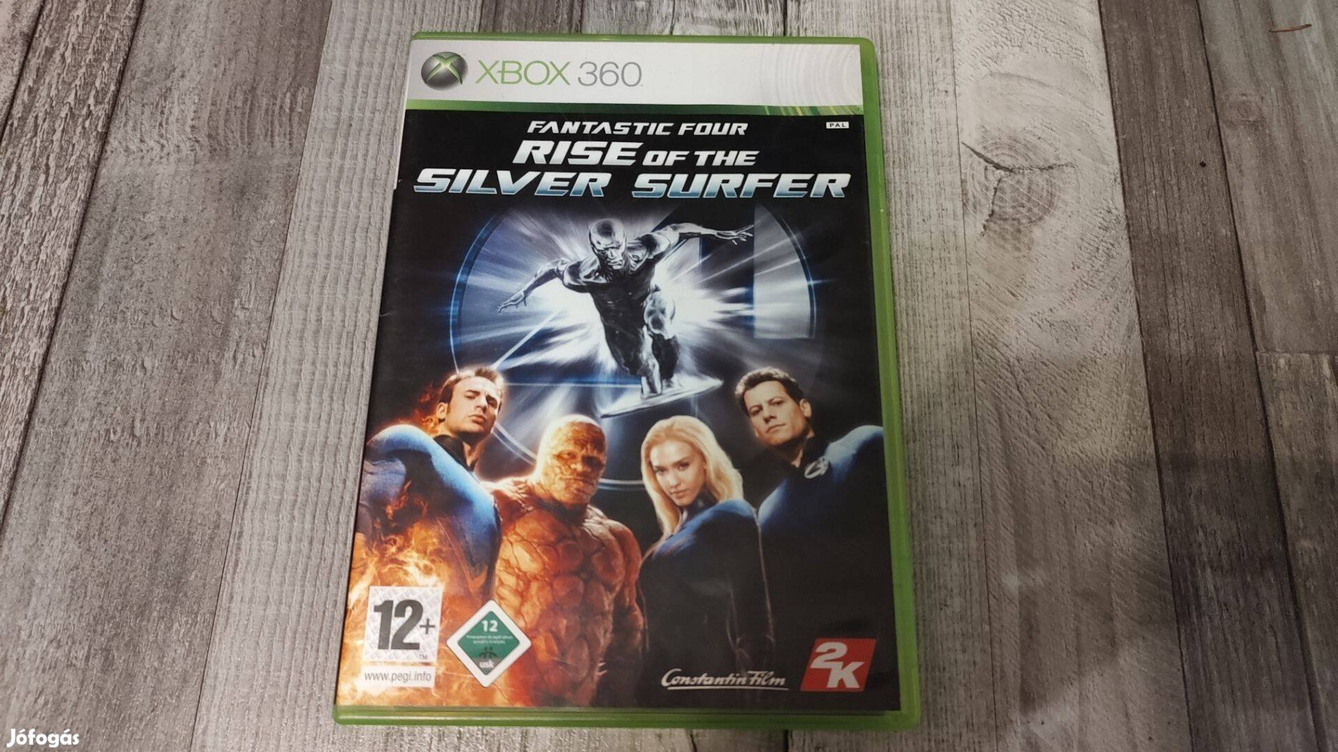 Gyári Xbox 360 : Fantastic Four Rise Of The Silver Surfer