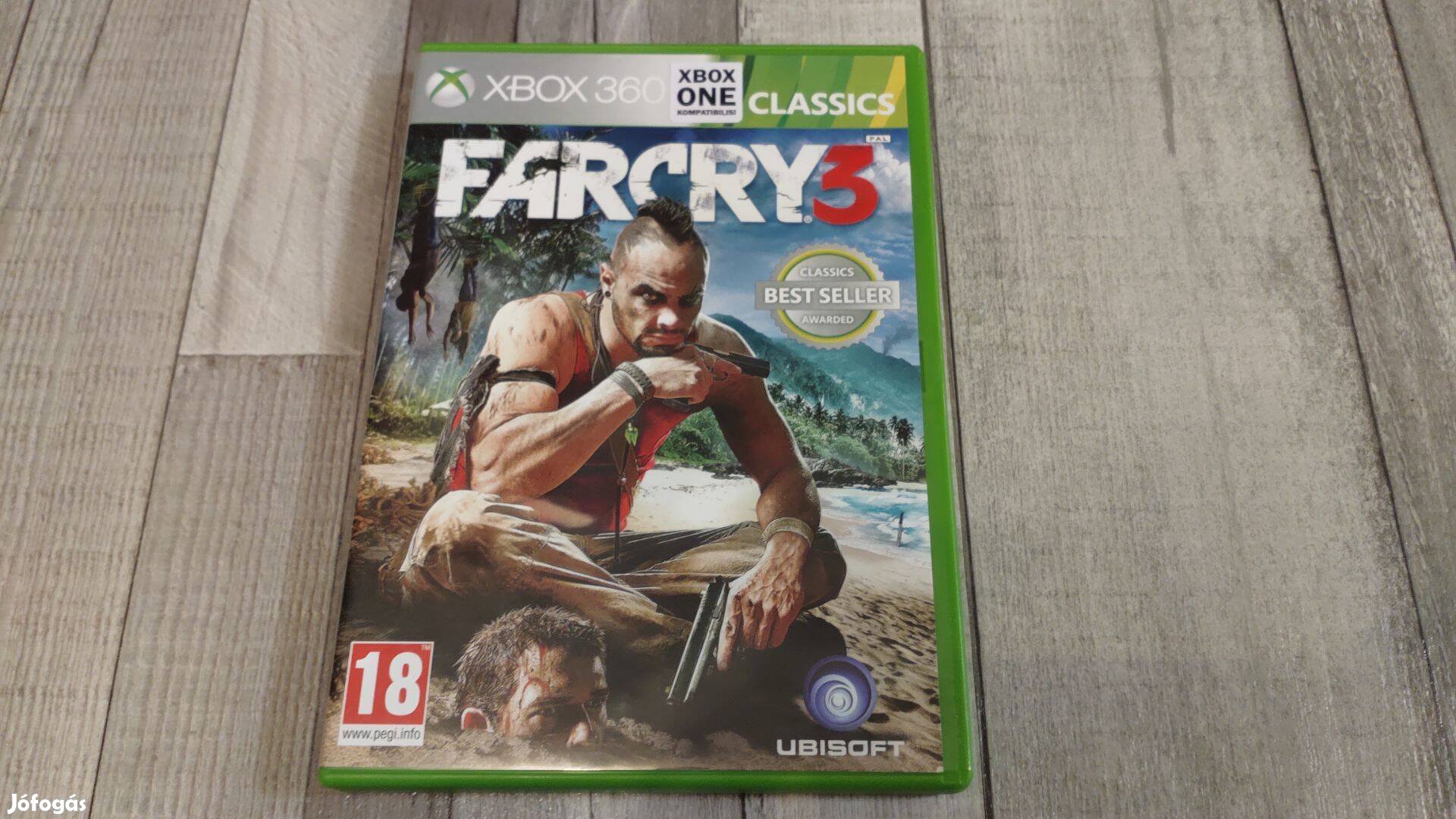 Gyári Xbox 360 : Far Cry 3 - Xbox One És Series X Kompatibilis !