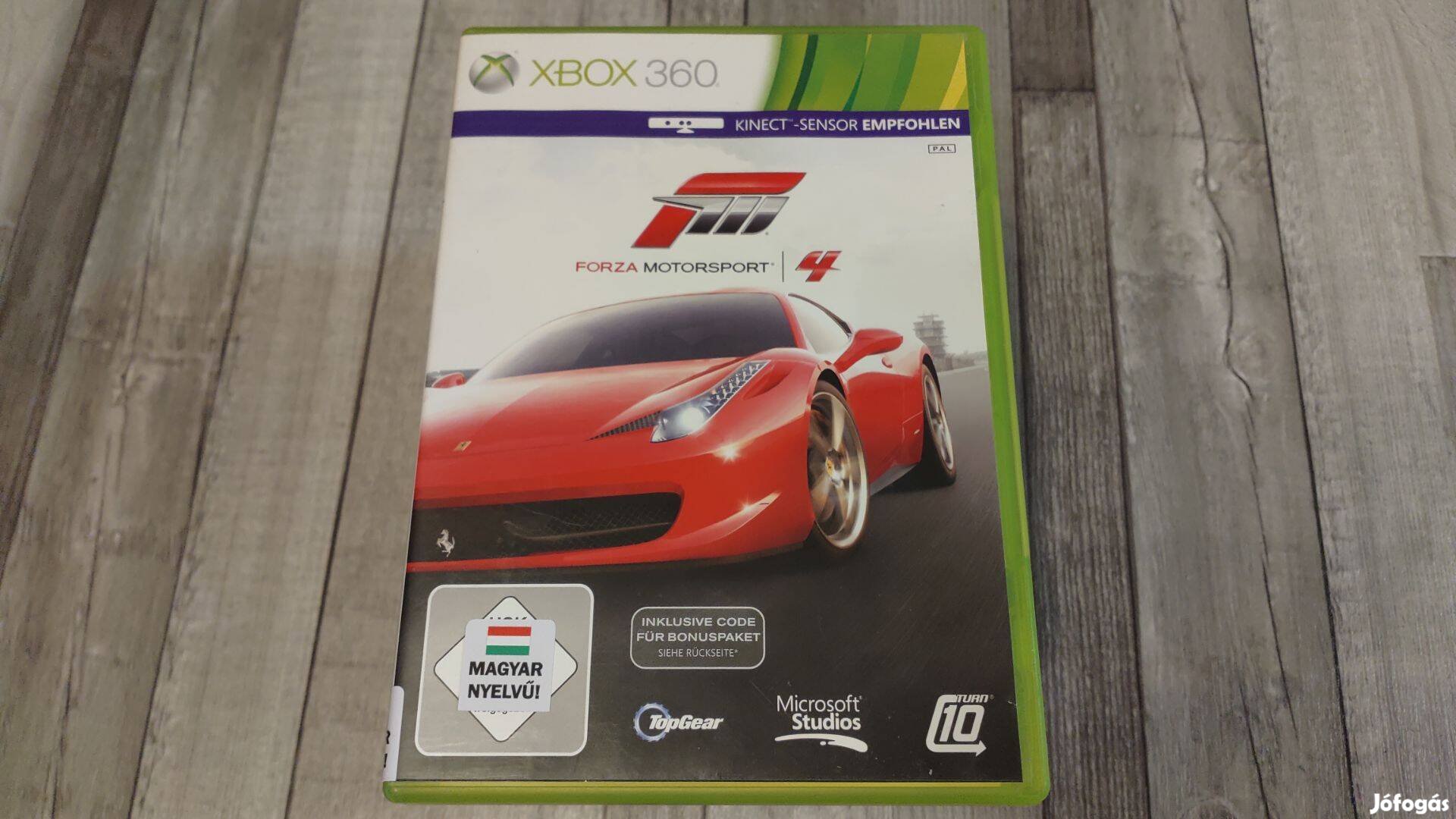 Gyári Xbox 360 : Forza Motorsport 4 - Magyar !