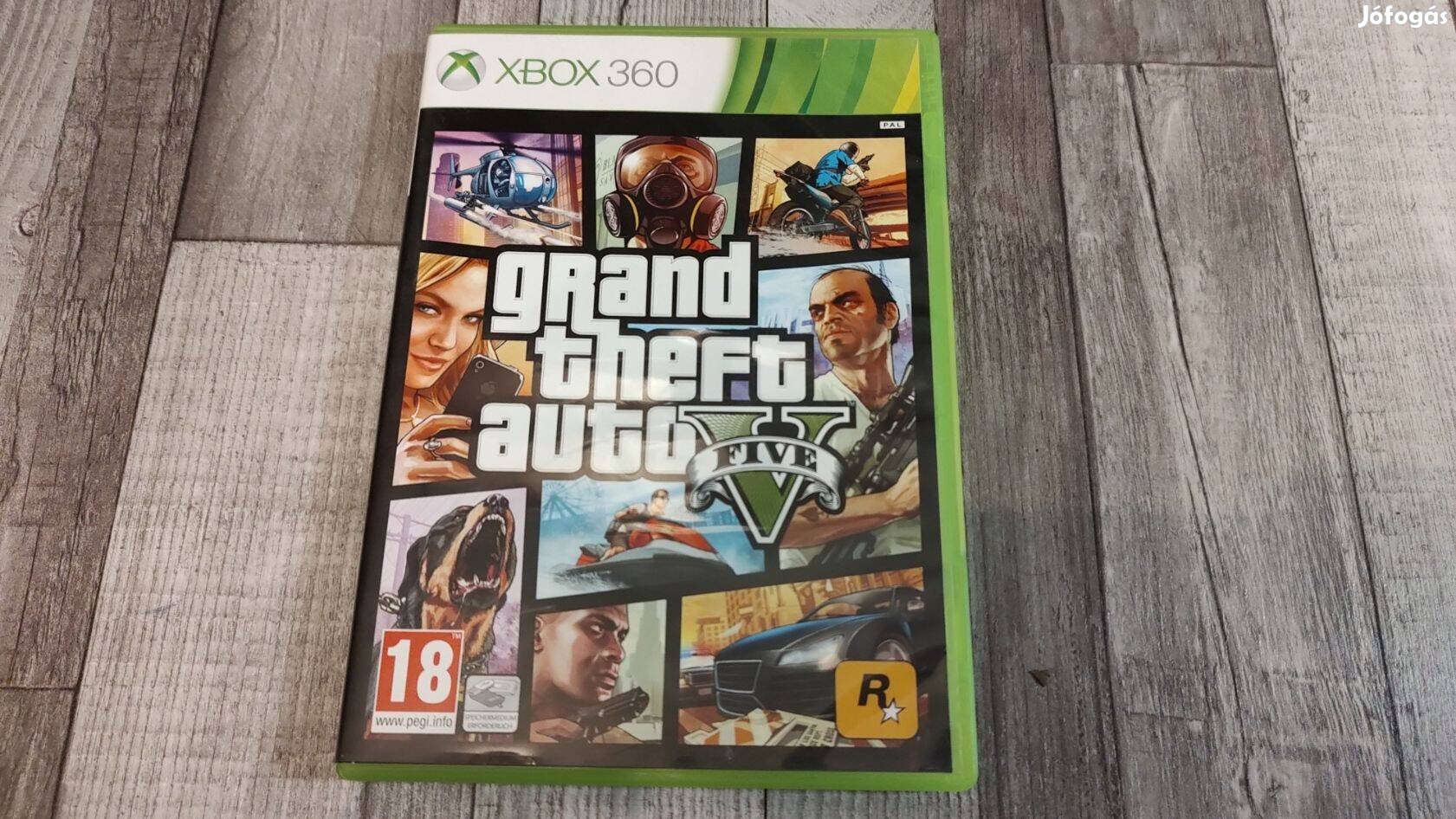 Gyári Xbox 360 : Grand Theft Auto V GTA 5