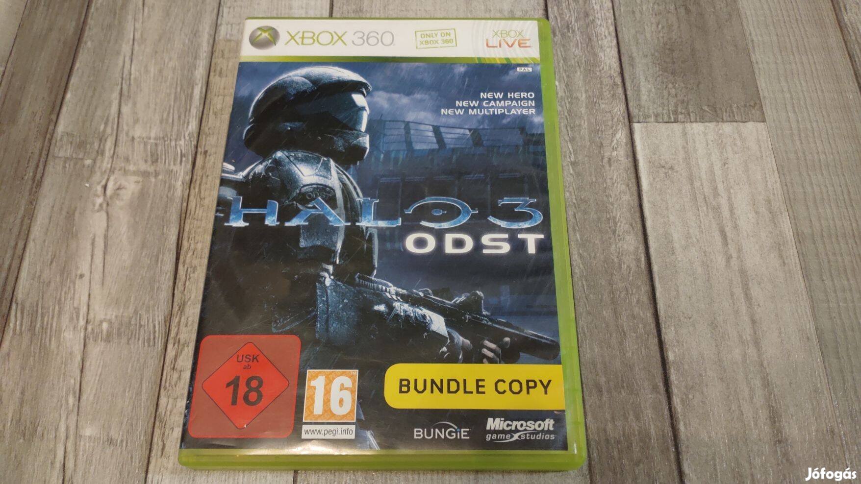 Gyári Xbox 360 : Halo 3 Odst - Xbox One És Series X Kompatibilis !